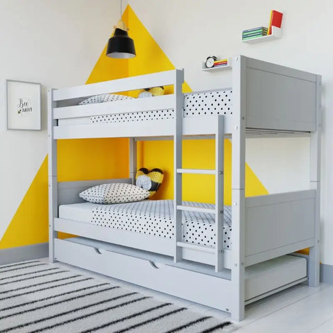 Adjustable Ladder on Left or Right Side – Flexible Bunk Bed Design for Small Bedrooms UK